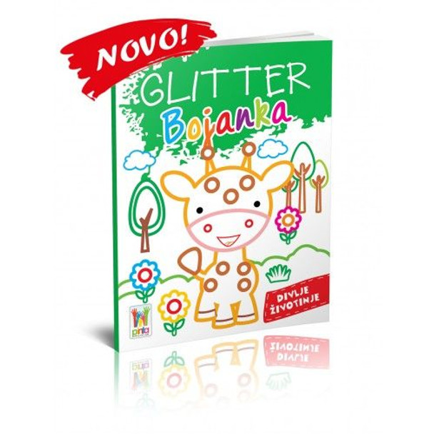 GLITTER BOJANKA-DIVLJE ŽIVOTINJE