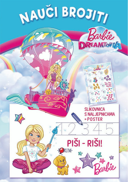 BARBIE NAUČI BROJITI