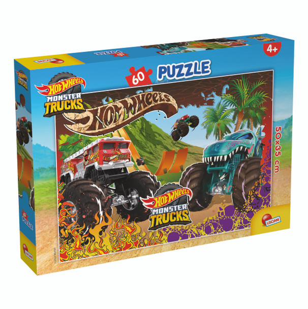 Hot Wheels puzzle plus 60