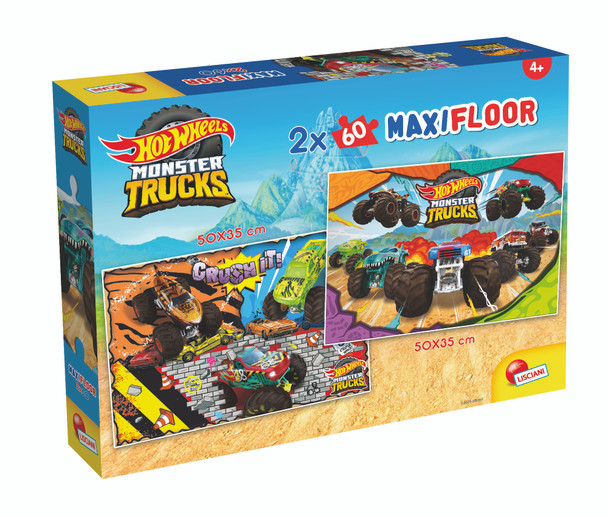 Hot Wheels puzzle Maxi Floor 2x 60