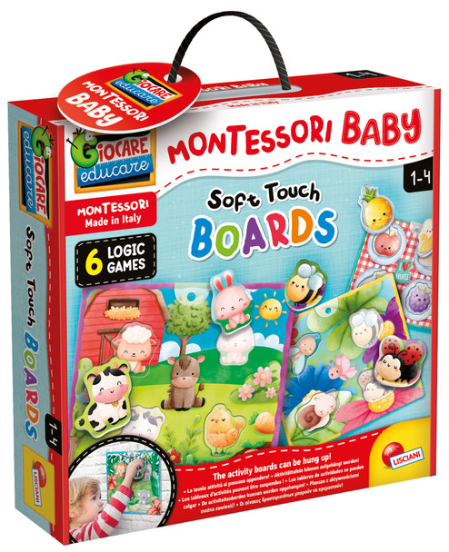 Montessori Baby soft touch slagalice