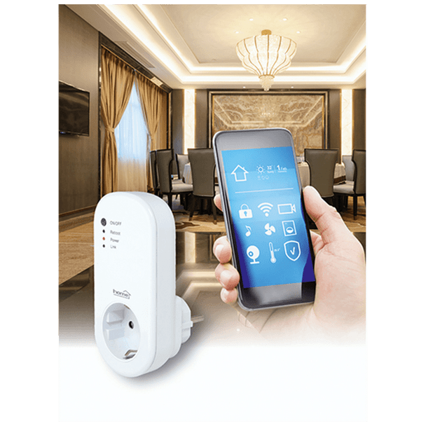 home Utičnica, Smart, WiFi, 433.92 MHz - NVS 2 RF