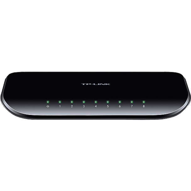 TP-LINK 8-Portni desktop switch, 5 x 10/100/1000 - TL-SG1008D