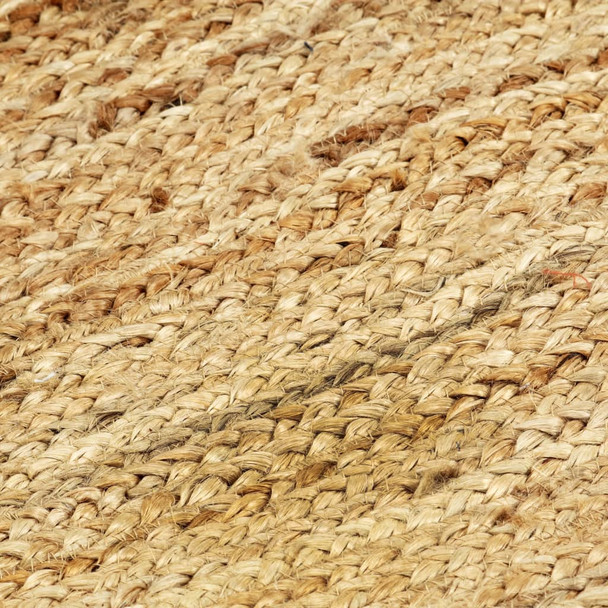 Ručno rađeni tepih od jute prirodne boje 160 x 230 cm