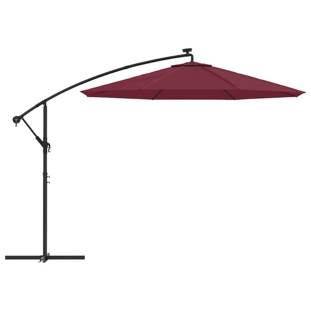Zamjenska tkanina za konzolni suncobran 300 cm bordo