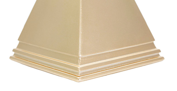 Piramida Zlatna Cm 11,5x11,5x15,5