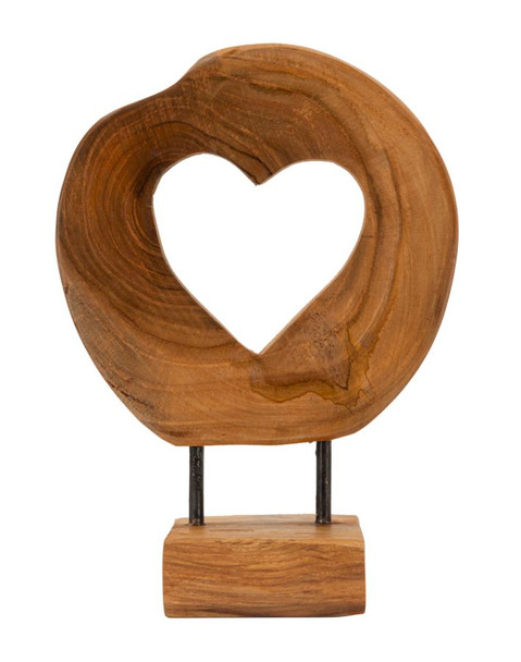 Make Sculputre Teak Cm 20x10x28