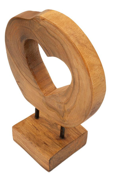 Make Sculputre Teak Cm 20x10x28