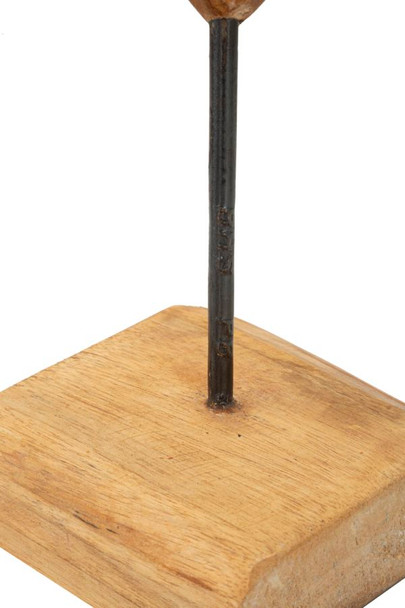 Dobu Skulptura Tik Cm 25x12x45