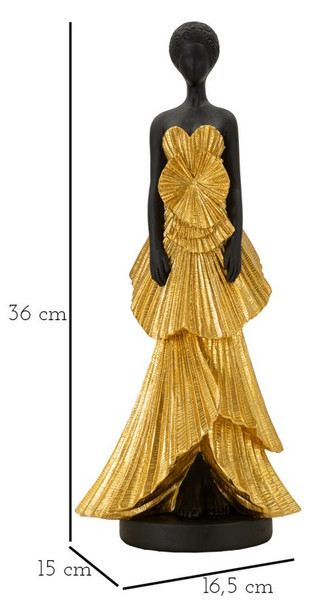 Fashion Gold Woman Cm 14,5x10x33