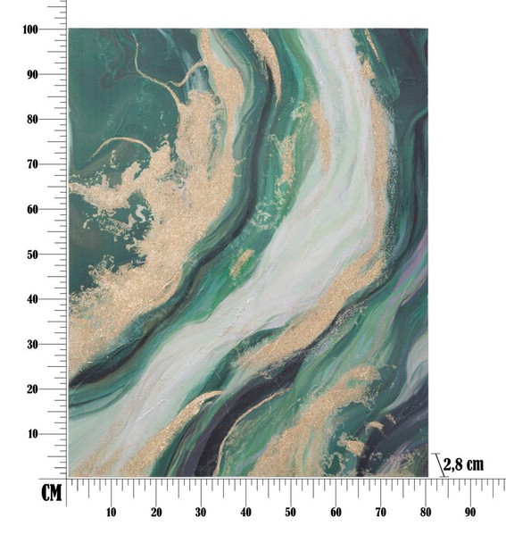 Zidna Boja Greenery Cm 80x2,8x100