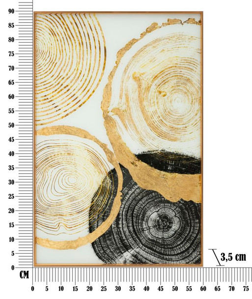 Staklena Zidna Panola Sa Okvirom
Woody Cm 60x3,5x90