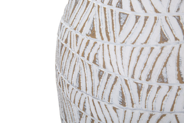 Vaza Polyresin Nairobi Cm 30,5x11,5x46,5