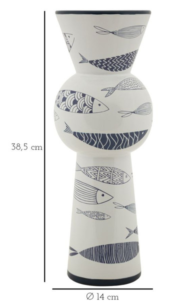 Vaza Riba Visoka Cm Ø 14x38,5