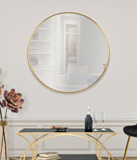 Zidno Ogledalo Elegant Glam Cm Ø 100x2