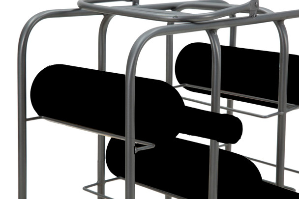 Bottle Rack Square (9 Bottles) Cm 40x23x47,5