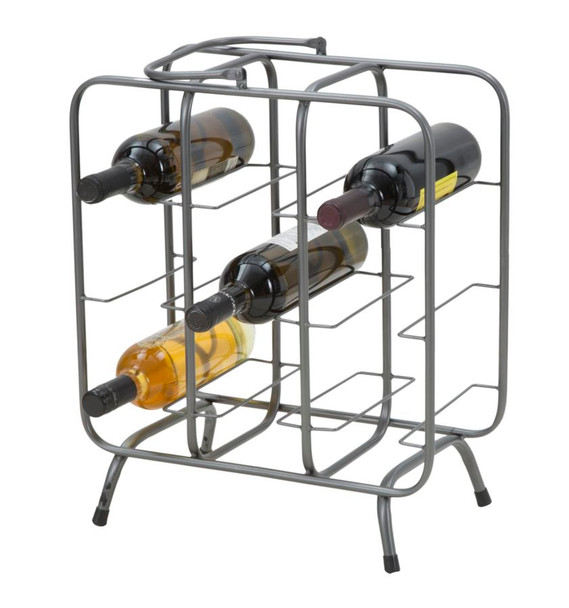 Bottle Rack Square (9 Bottles) Cm 40x23x47,5