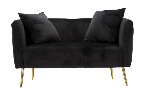 Sofa Bucarest Crni Cm 127x74x71