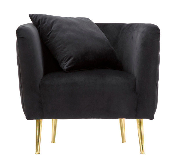 Fotelja Bucarest Black Cm 76x74x71
