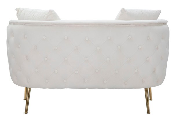 Bukurešt Krem Sofa Cm 127x74x73