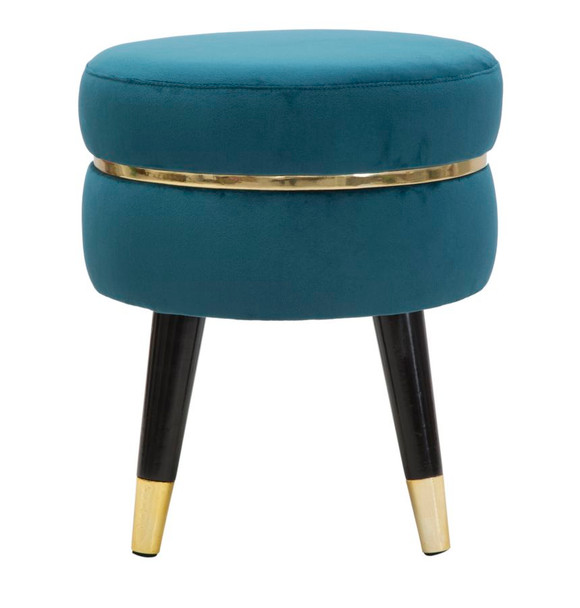 Taburet Paris Teal/Gold Cm Ø 35x40,5