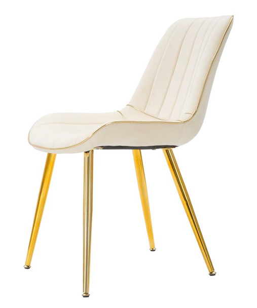 Stolac Paris Crema/Gold Set 2 Pz Cm 51x59x79