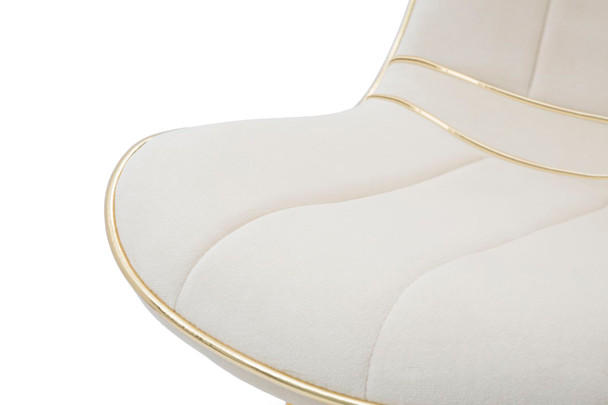 Stolac Paris Crema/Gold Set 2 Pz Cm 51x59x79