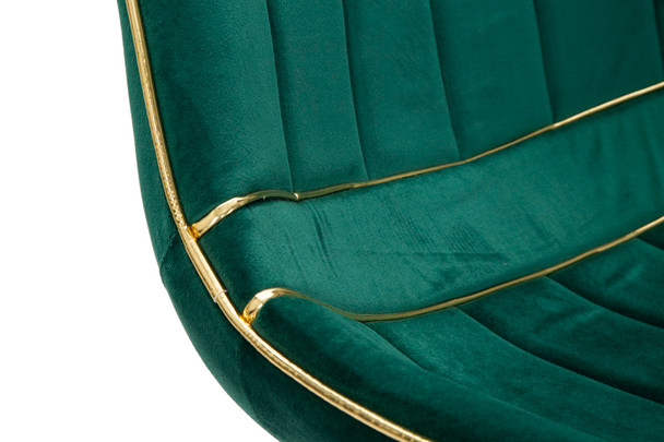 Stolica Paris Verde/Gold Set 2kom Cm 51x59x79