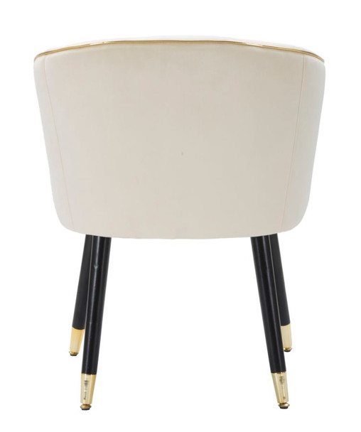 Fotelja Paris Crema/Gold Cm 62x58x78