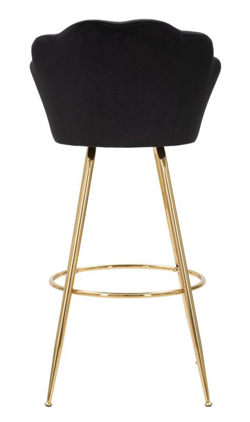 Barski Stolac Bar Vienna Nero Cm 55x53x110