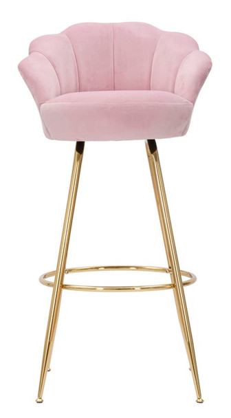 Barski Stolac Bar Vienna Rosa Cm 55x53x110