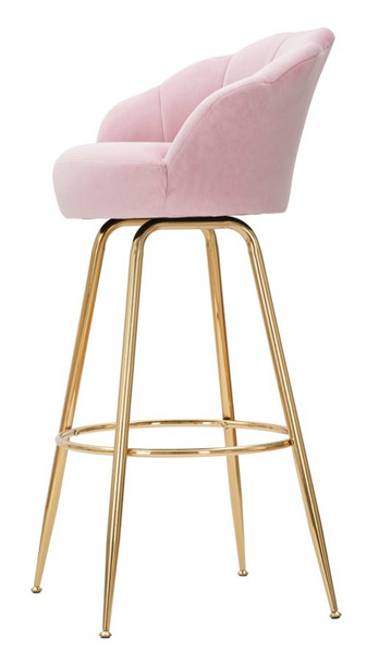 Barski Stolac Bar Vienna Rosa Cm 55x53x110