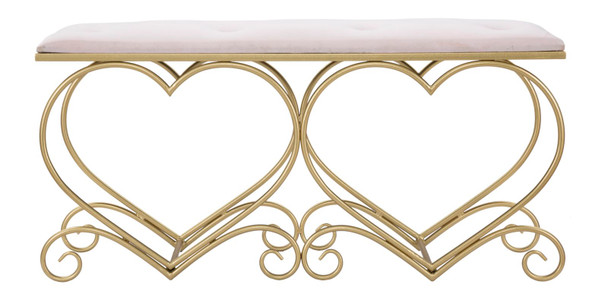 Klupica Srce Rosa Cm 105x37,5x51,5