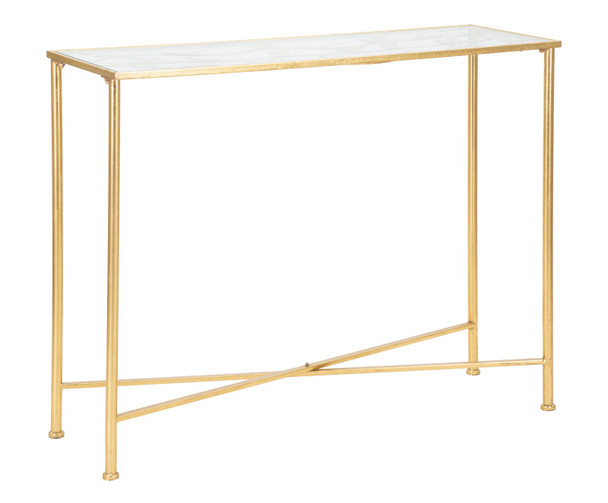 Konzola Leptirići Staklo Cm 100x35x80