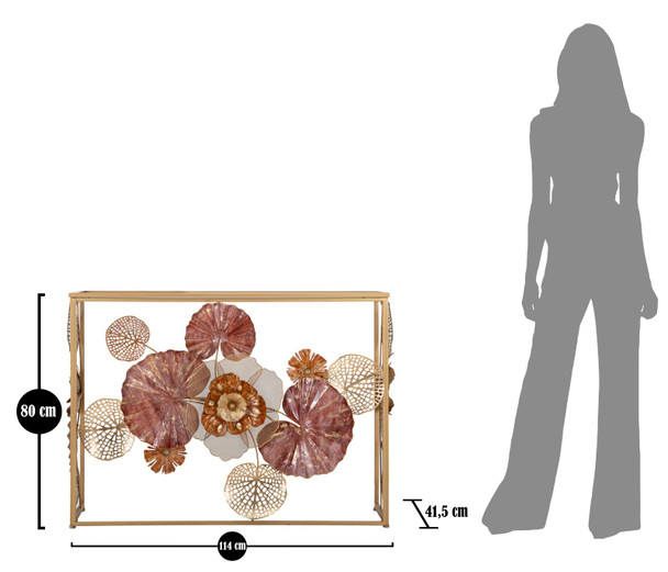 Konzola Glam Redy Cm 114x41,5x80