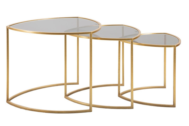 Kafe Stol Trokut Set 3 Pz Cm Ø 60x50-50x45-40x40