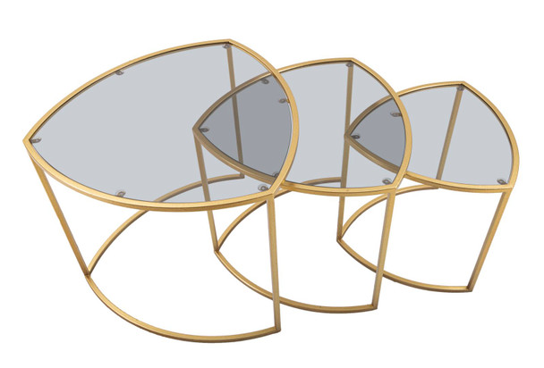 Kafe Stol Trokut Set 3 Pz Cm Ø 60x50-50x45-40x40