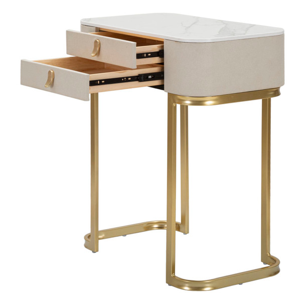Konzola 2 Ladice Beauty Cm 70x40x80