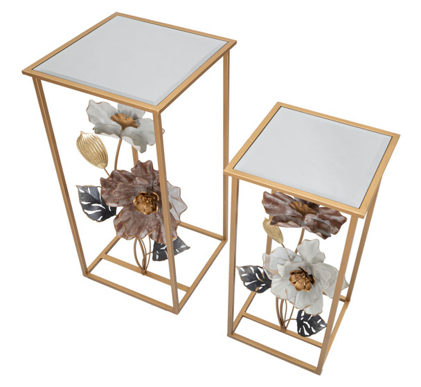 Stolni Set Cvijeća 2kom Cm 36x36x70-30x30x60