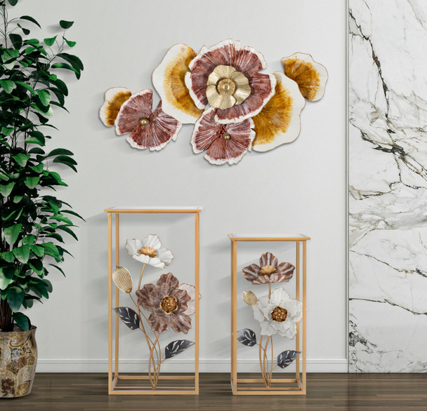Stolni Set Cvijeća 2kom Cm 36x36x70-30x30x60