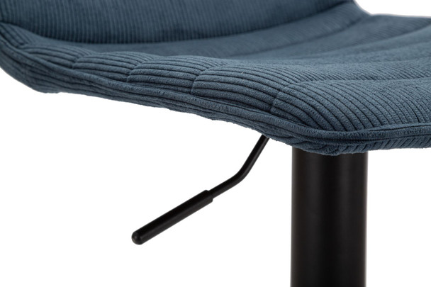 Barski Stolac Sa Podizanjem Visoki Navy Cm 43x49,5x85,5-107(Sjedalo Cm 61-82,5) Set 2kom