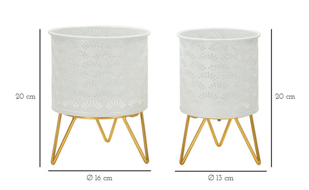 Držač Za Vaze Carly Set 2 Kom Cm Ø 16x20-13x20