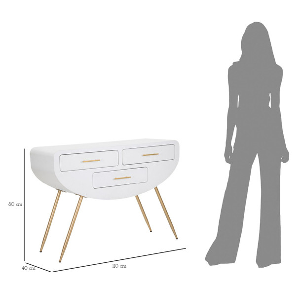 Konzola Venus Cm 110x40x80