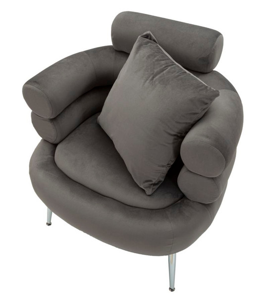 Fotelja Silvery Plus Sa Jastukom Cm 78x68x85