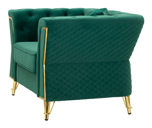 Fotelja Emy Green Sa Jastukom Cm 104x83x76