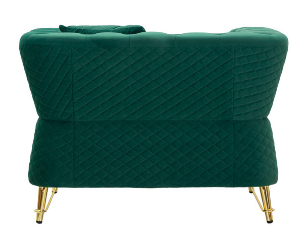 Fotelja Emy Green Sa Jastukom Cm 104x83x76