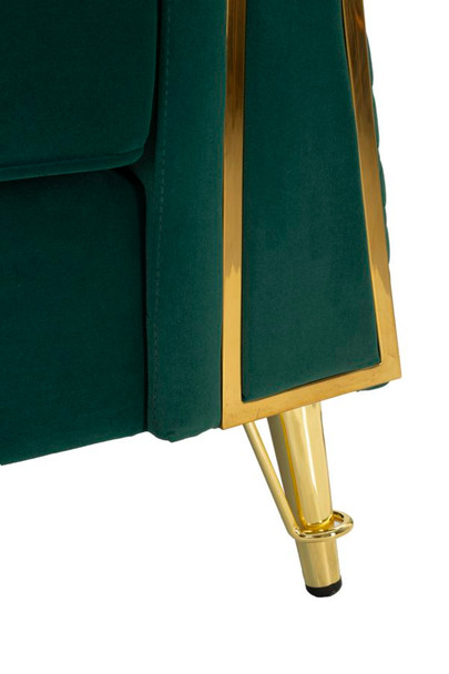 Fotelja Emy Green Sa Jastukom Cm 104x83x76
