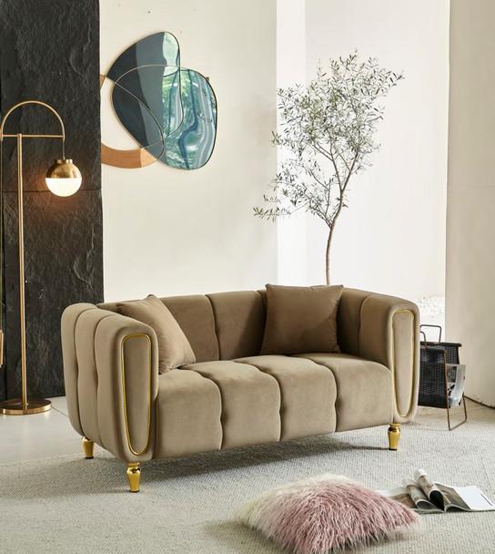 Sofa Alma Siva Sa Jastukima Cm 155x81x71