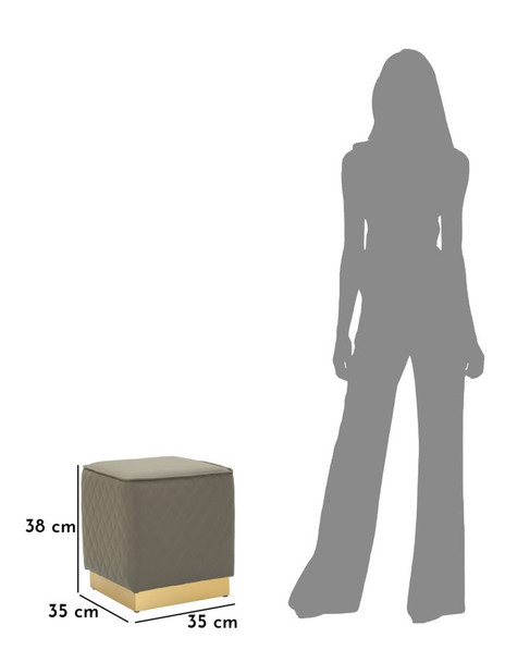 Taburet Kvadratni Sharon Cm 35x35x38