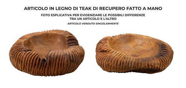 Pladnjak Garit Teak Cm 37x40x16